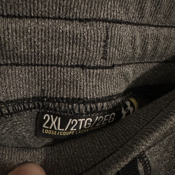 UNDER ARMOUR - Dark grey sweatpants Size 2XL - Picture 4 of 4
